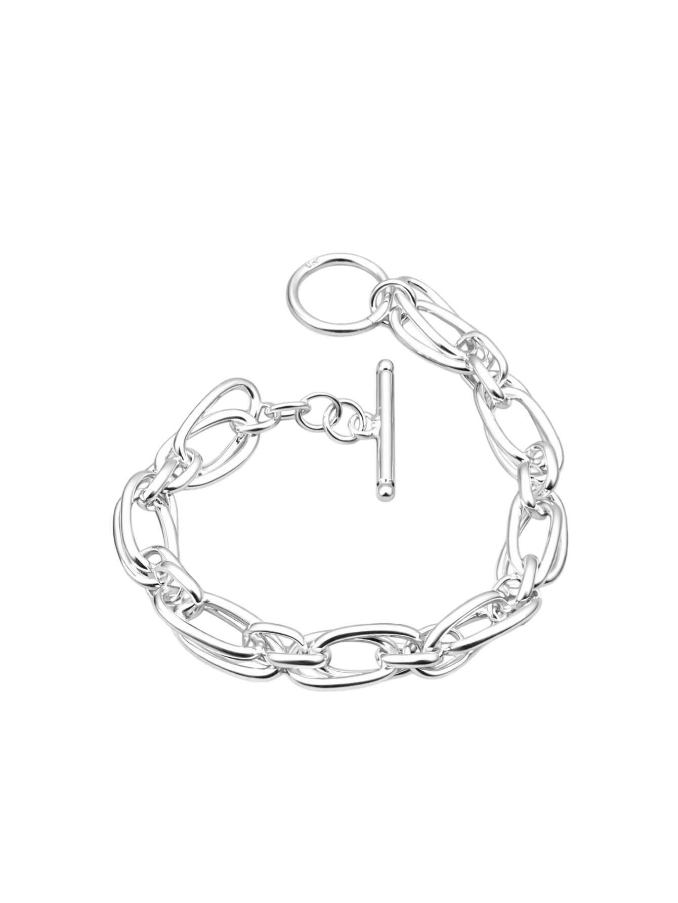 double link chain bracelet