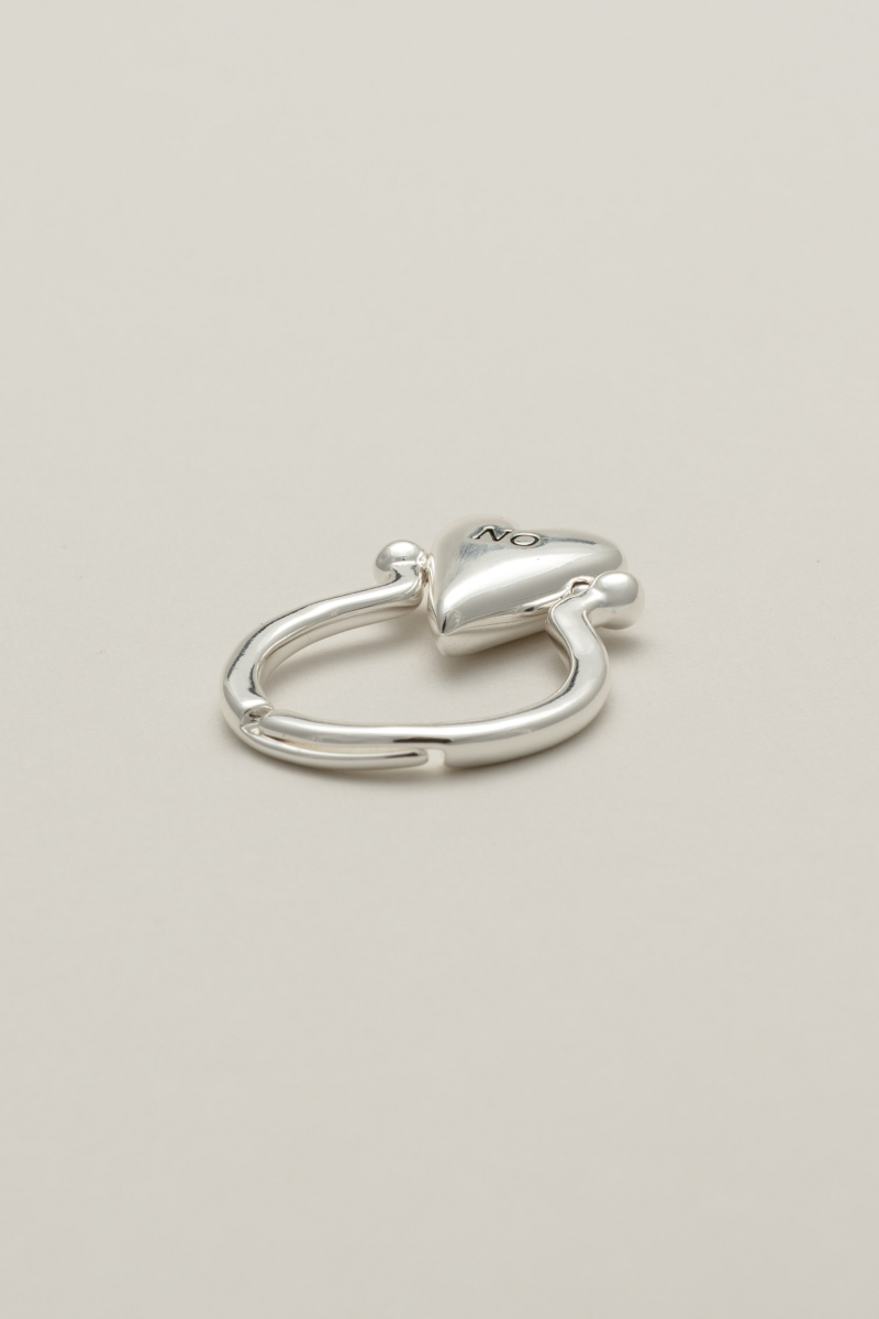 ハートメッセージリング