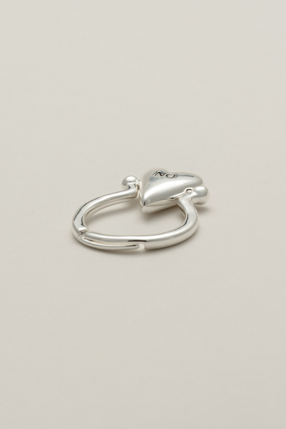 ハートメッセージリング