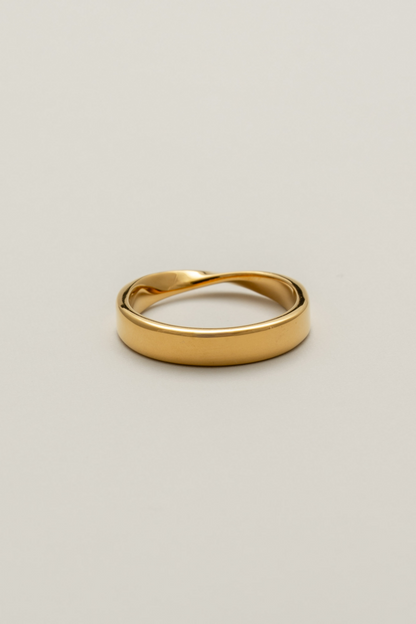 ツイストラインリング