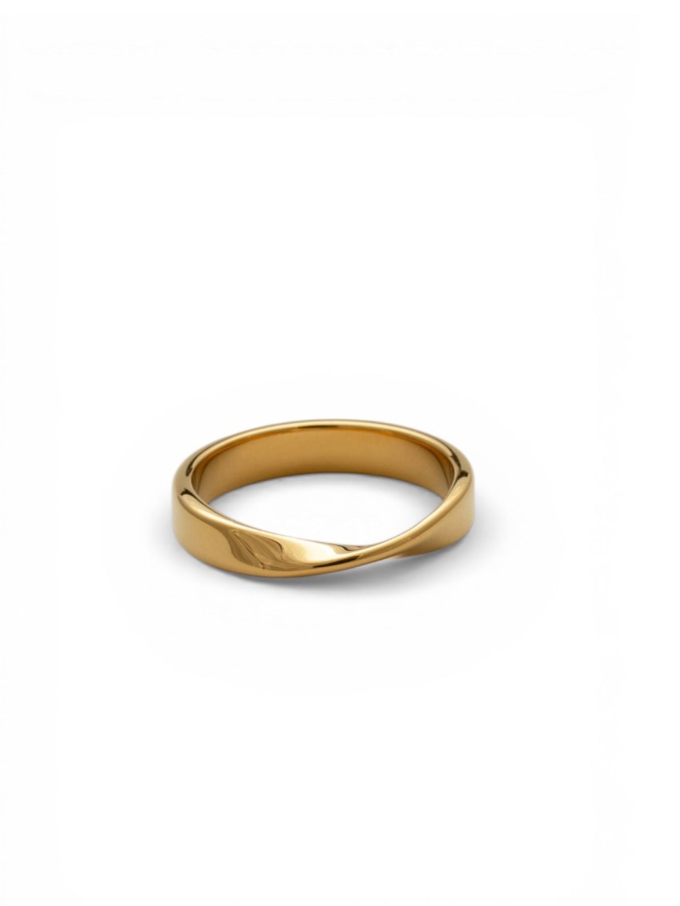 Twisted Line Ring