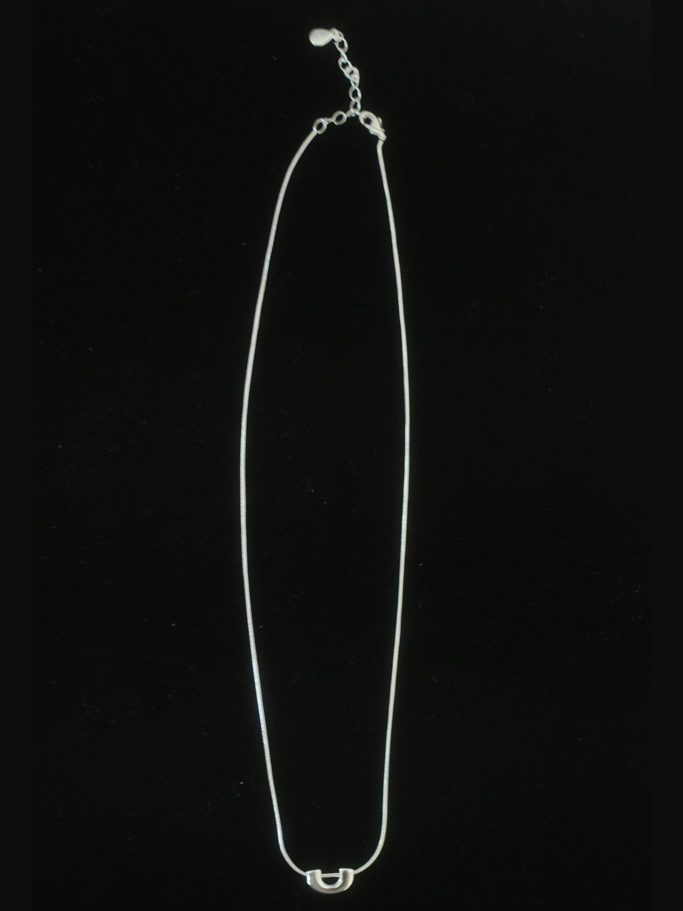 【set】U Shape pierce ＆ necklace