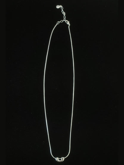 【set】U Shape pierce ＆ necklace