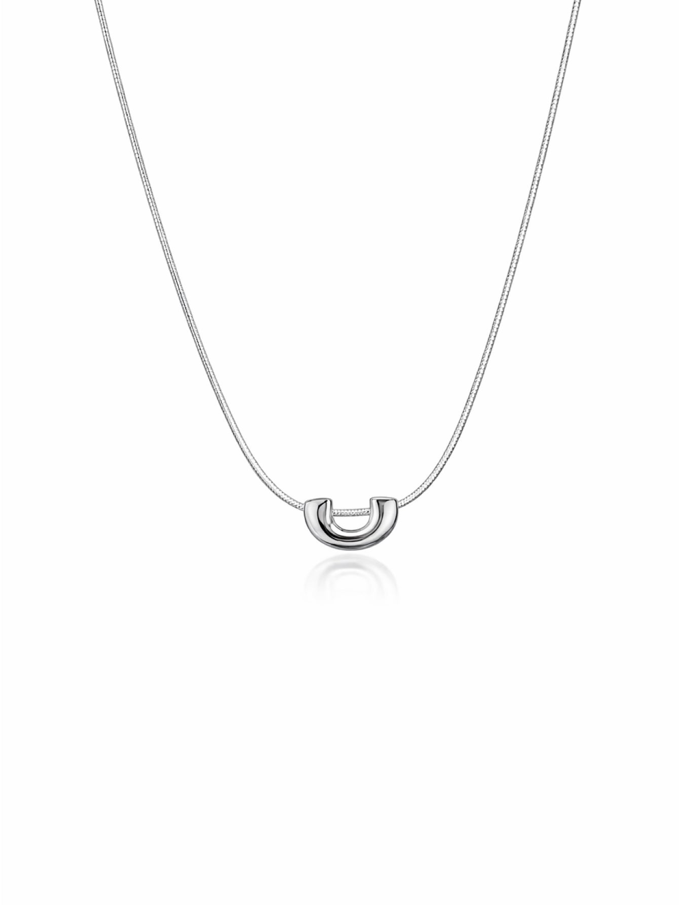 【set】U Shape pierce ＆ necklace