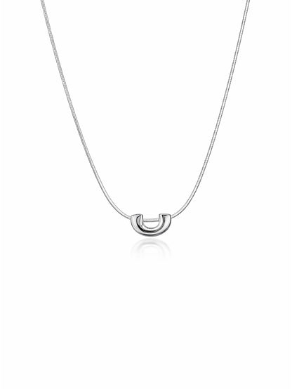 【set】U Shape pierce ＆ necklace