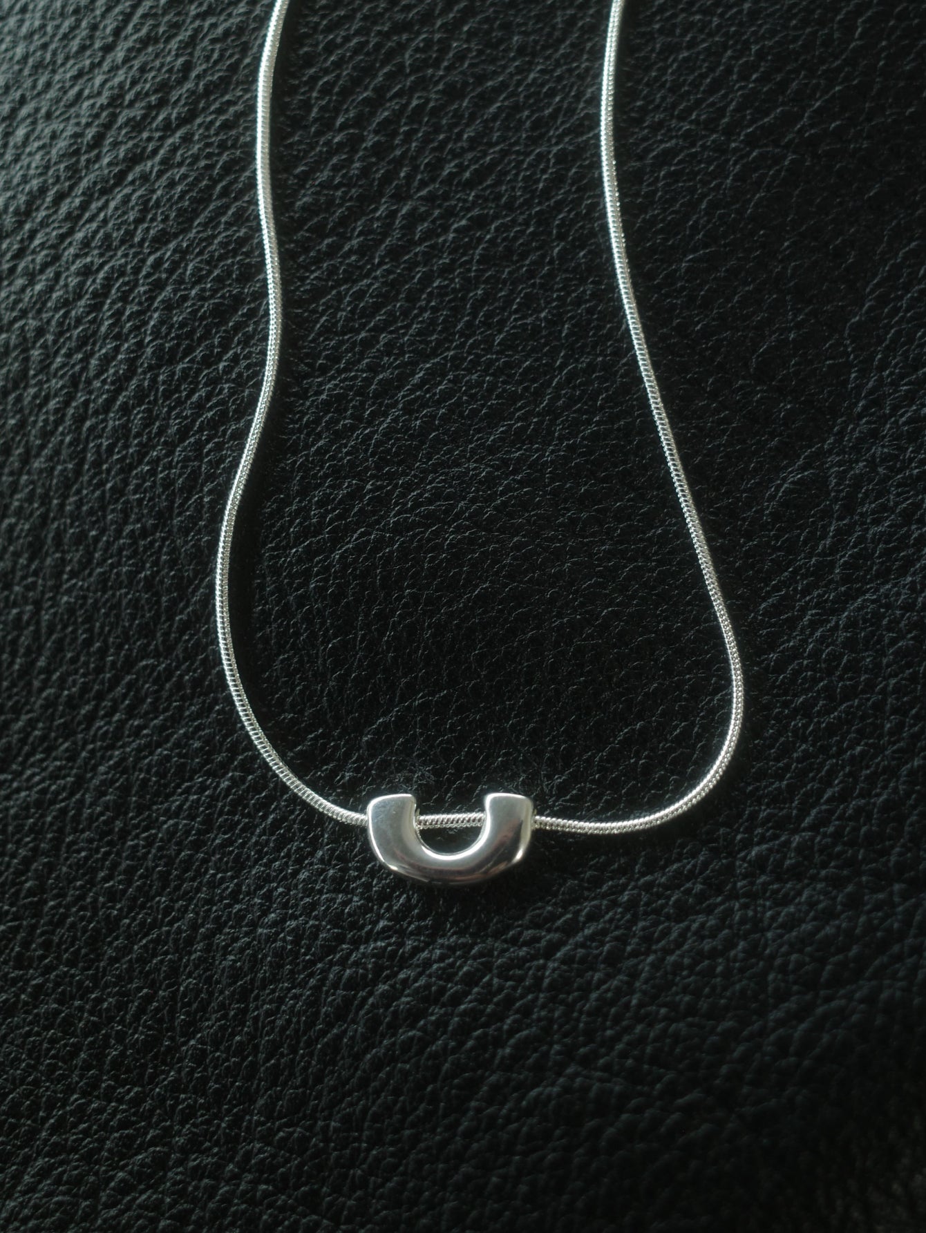 【set】U Shape pierce ＆ necklace