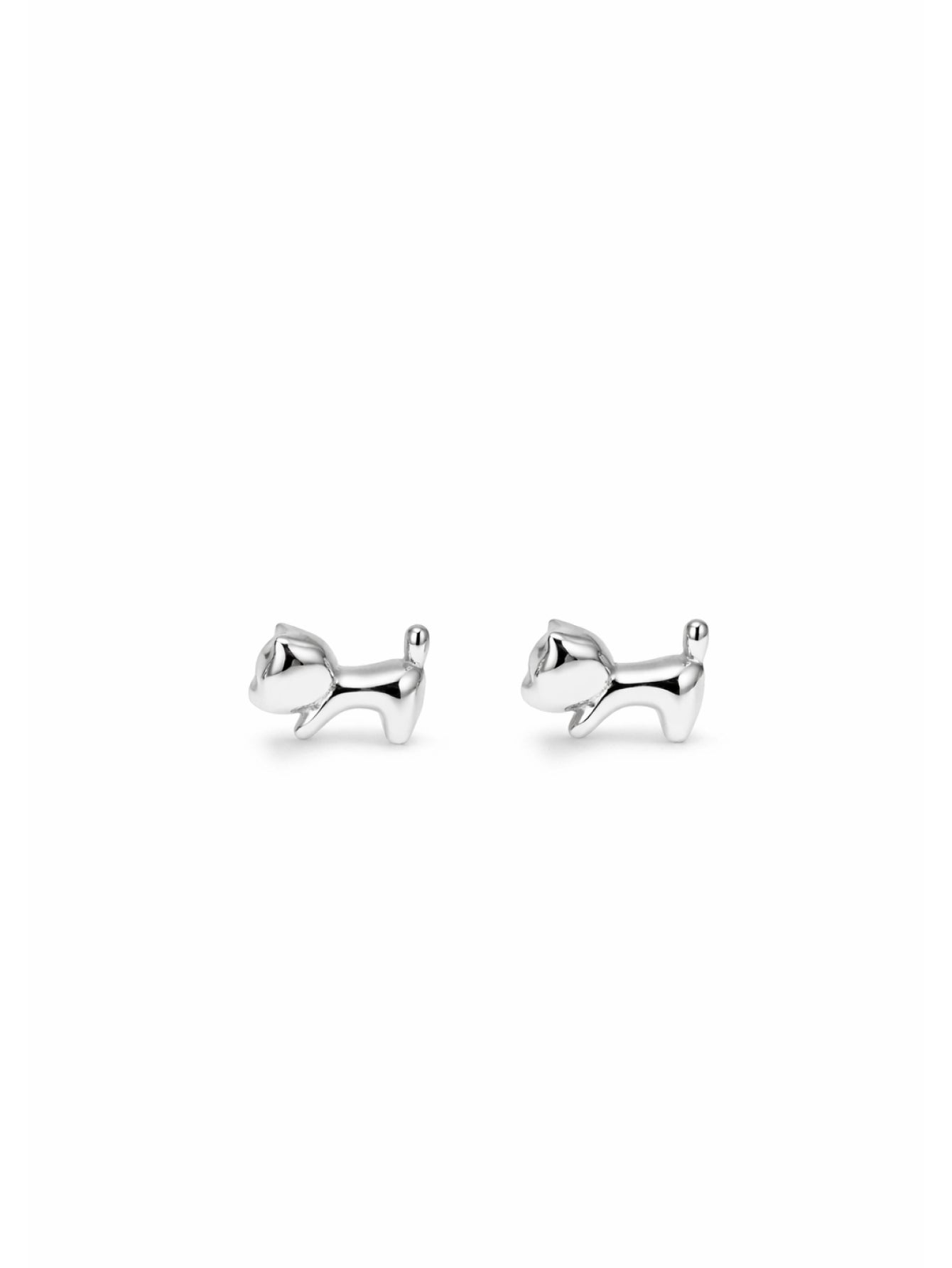 【SET】Silk Curve Ear Cuff＆mini dog pierce