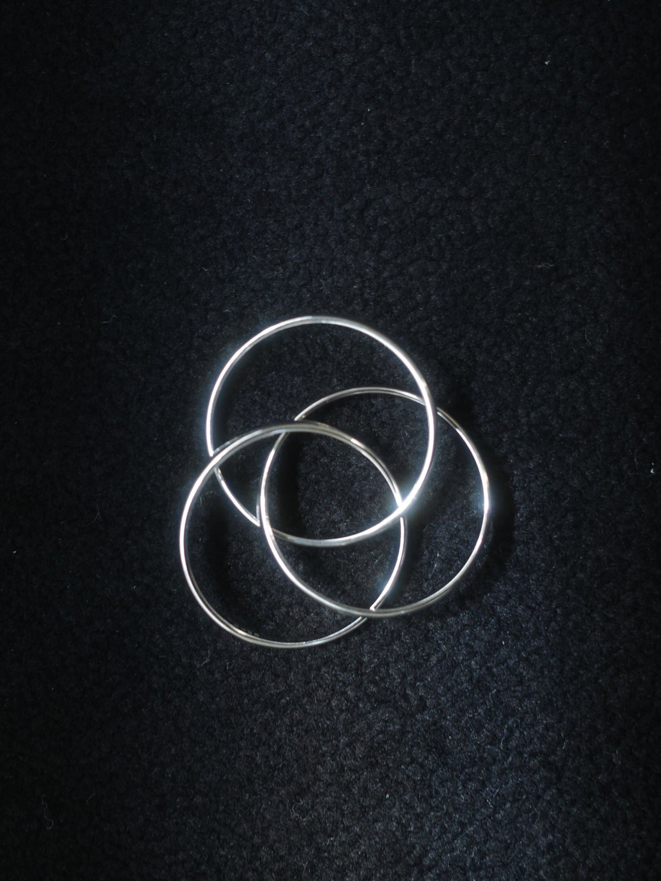 Layered Line Ring