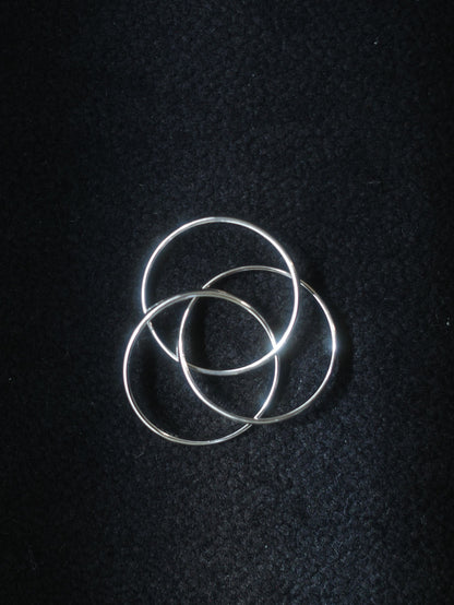 Layered Line Ring