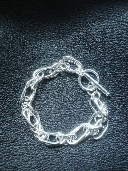 double link chain bracelet