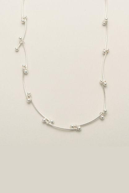 バーメタルリンクネックレス