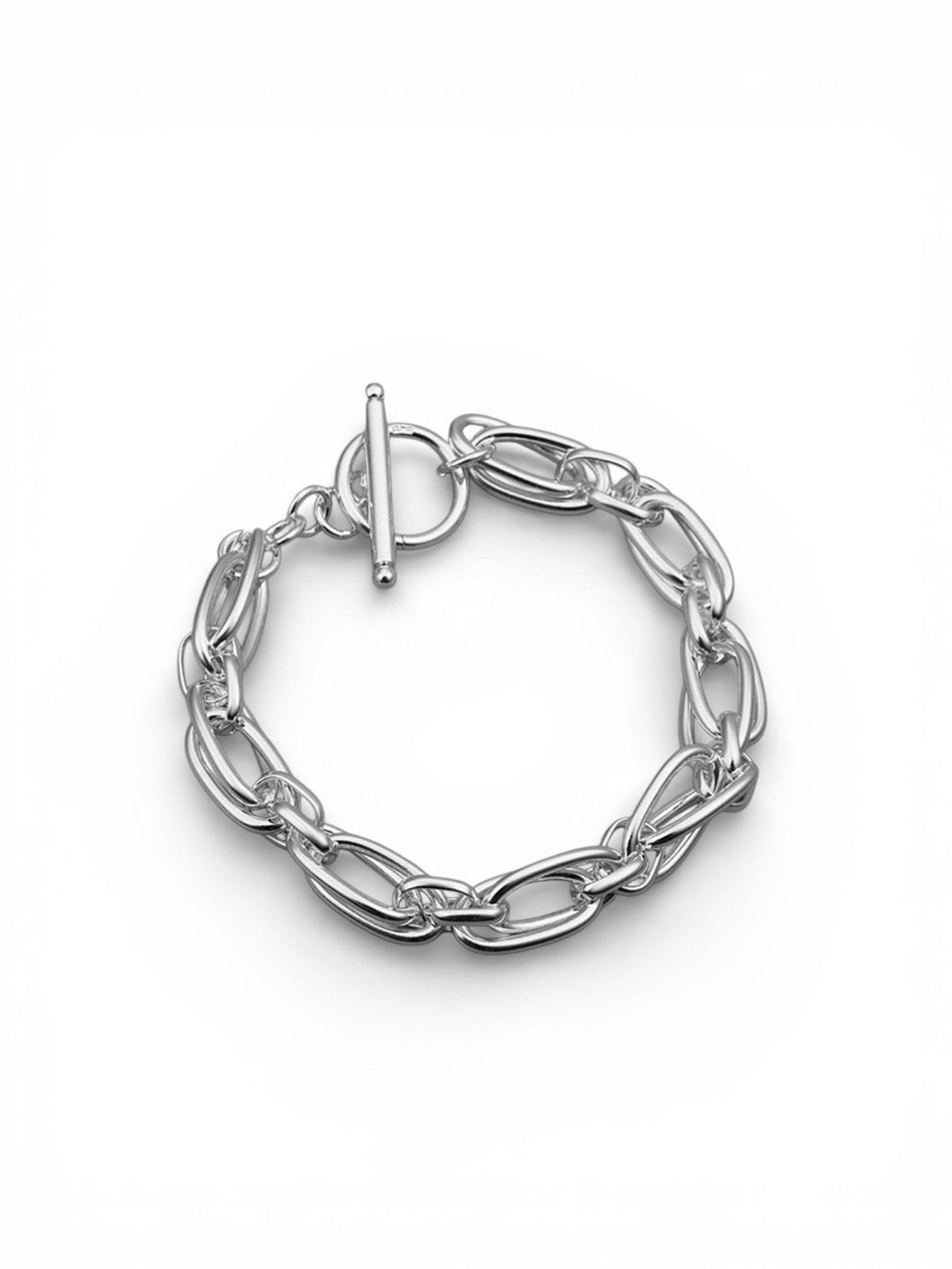 【SET】Silver Bangle＆chain bracelet