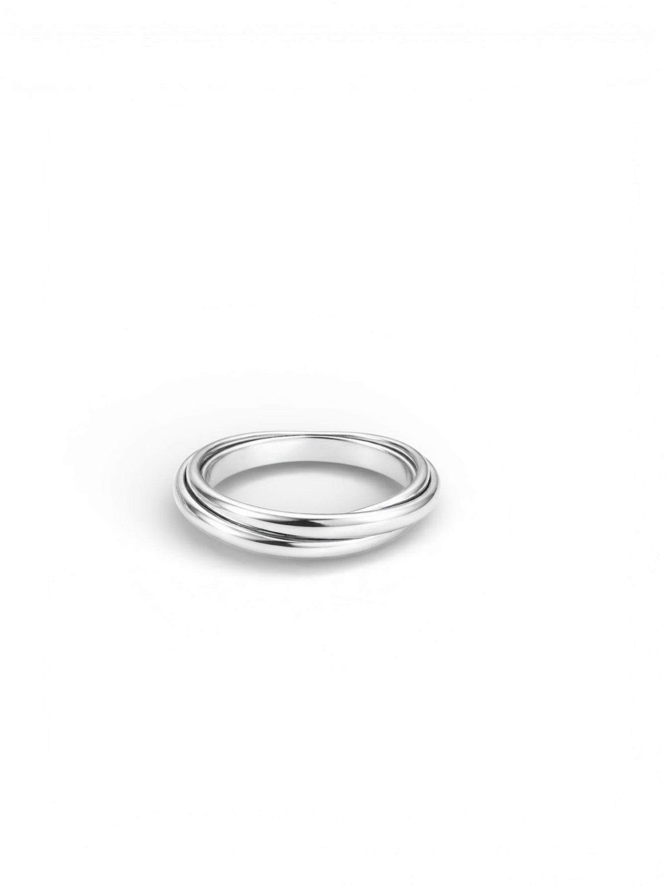 Layered Line Ring