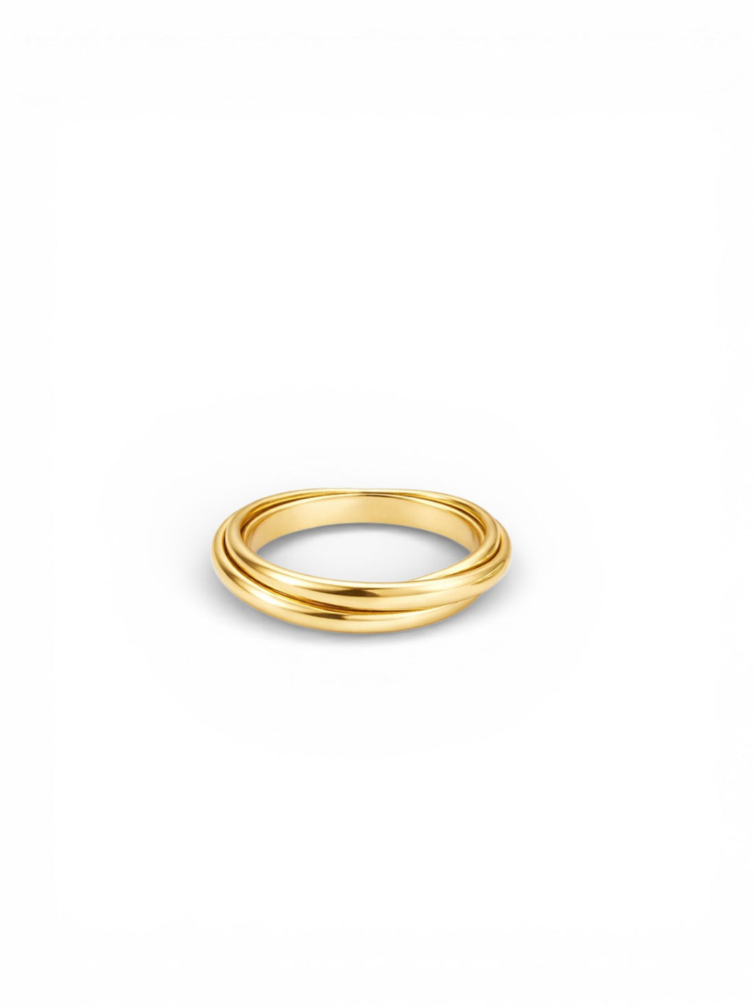 Layered Line Ring