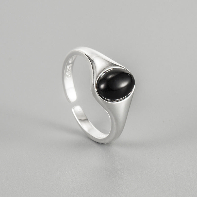 Shadow Oval Ring