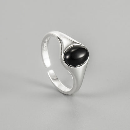 Shadow Oval Ring